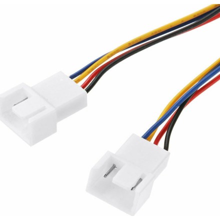 De Tech 4pin to 2x4pin Cable 0.3m Πολύχρωμο (18320)