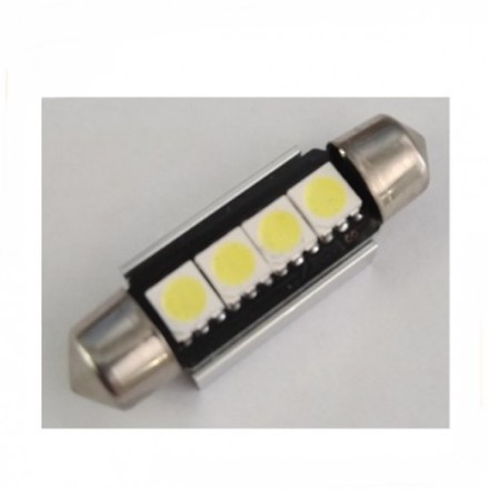 Λάμπες Πλαφονιέρας 39mm LED FESTOON 5050 12V CANBUS ΣΕΤ 2 TEM