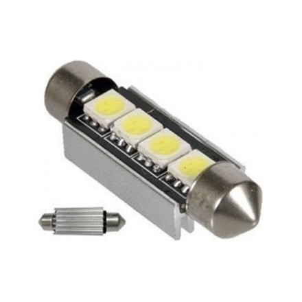 Λάμπες Πλαφονιέρας 41mm LED FESTOON 5050 12V CANBUS ΣΕΤ 2 TEM