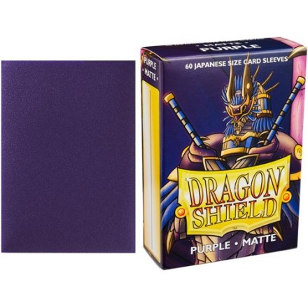 DRAGON SHIELD PURPLE SMALL MATTE 60-CT(ART11109)