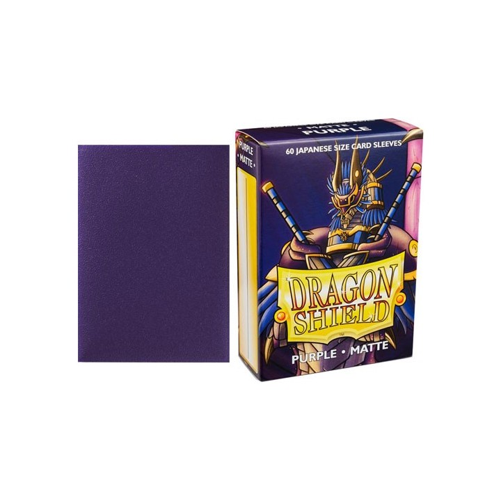 DRAGON SHIELD PURPLE SMALL MATTE 60-CT(ART11109)