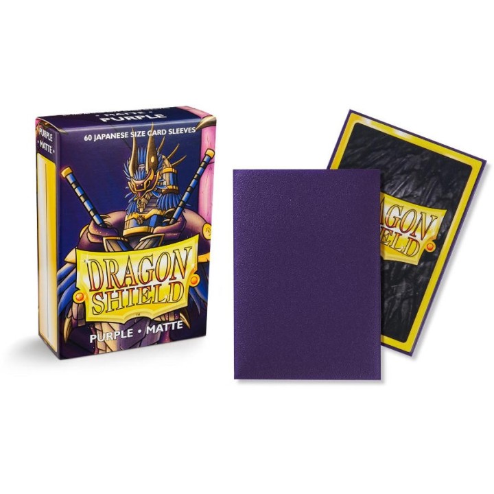 DRAGON SHIELD PURPLE SMALL MATTE 60-CT(ART11109)