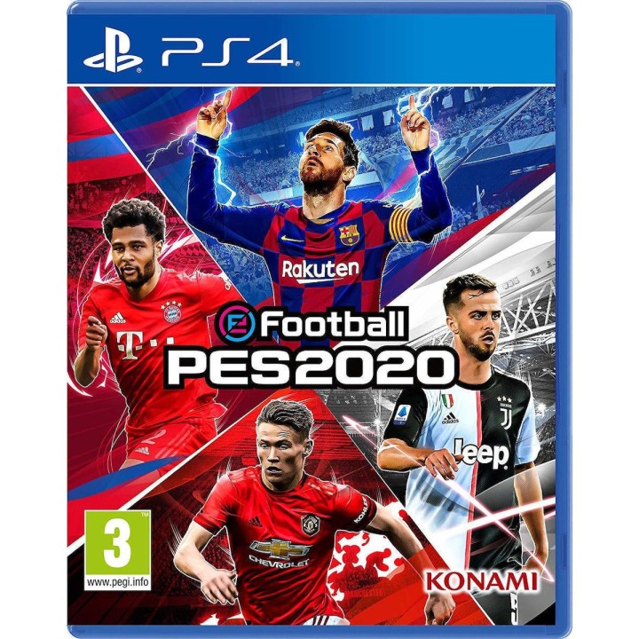 eFootball PES 2020 PS4 Game Used-Μεταχειρισμένο(CUSA-14918)