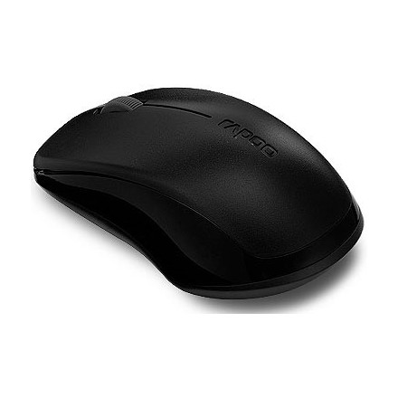 Rapoo Wireless Optical Mouse 1620 Ποντίκι Μαύρο