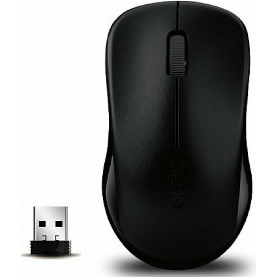 Rapoo Wireless Optical Mouse 1620 Ποντίκι Μαύρο