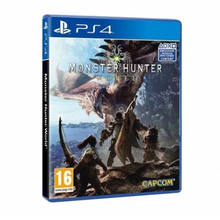 MONSTER HUNTER WORLD (EXCLUSIVE HORIZON ZERO DAWN CONTENT) PS4 GAMES