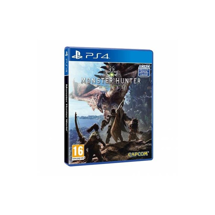MONSTER HUNTER WORLD (EXCLUSIVE HORIZON ZERO DAWN CONTENT) PS4 GAMES