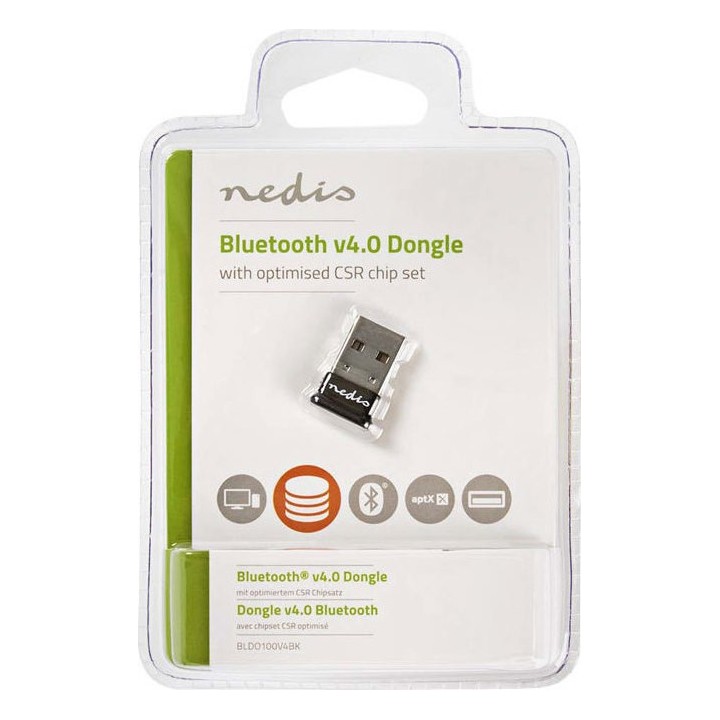 Nedis Bluetooth 4.0 Micro USB Dongle(BLDO100V4BK)
