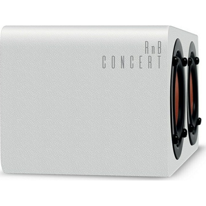 NOD RnB Concert Ηχείο Bluetooth 10W με Ραδιόφωνο και 5 ώρες Λειτουργίας χρώμα Λευκό