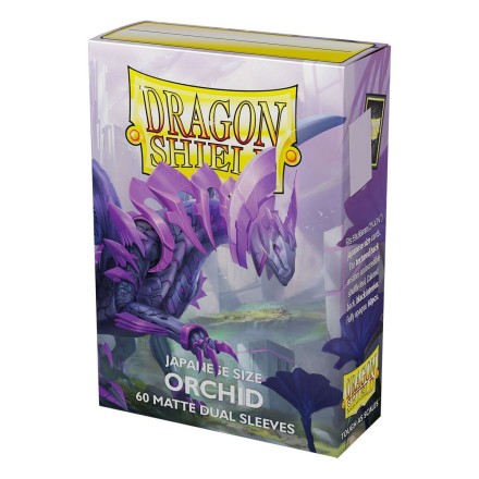 Dragon Shield  Small Matte Dual Orchid Sleeves 60ct(ART15141)