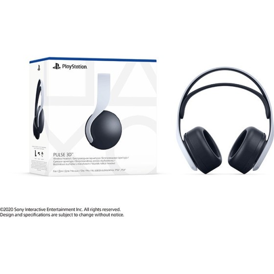 Sony PlayStation 5 Pulse 3D Wireless Headset Over Ear Gaming Headset (3.5mm / USB)(PS719387909)