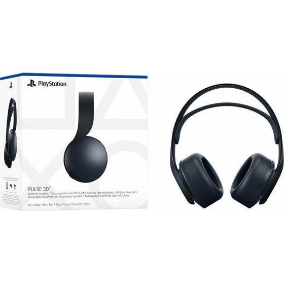 Sony Pulse 3D Ασύρματο Over Ear Gaming Headset (3.5mm / USB) Midnight Black