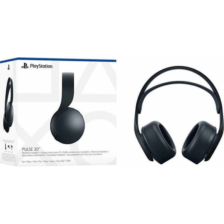 Sony Pulse 3D Ασύρματο Over Ear Gaming Headset (3.5mm / USB) Midnight Black