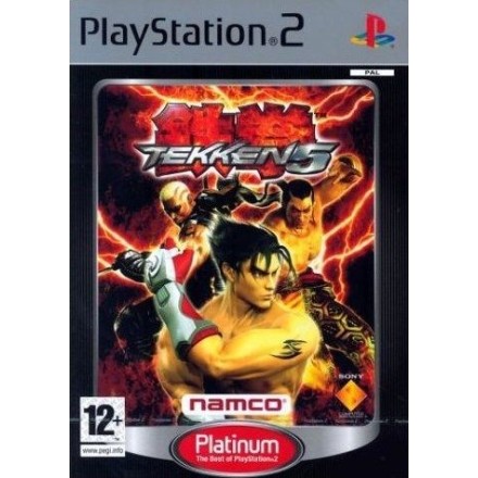 Tekken 5 - PS2 GAMES PLATINUM Used-Μεταχειρισμένο