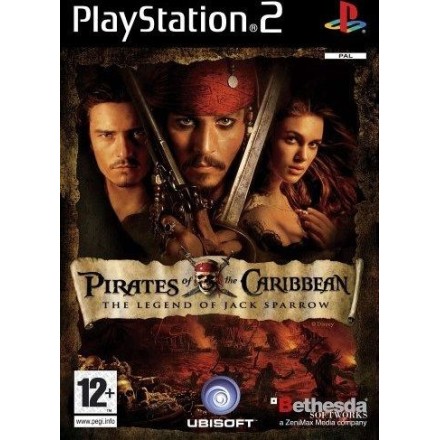 Pirates Of The Caribbean The Legend Of Jack Sparrow PS2 GAMES Used-Μεταχειρισμένο