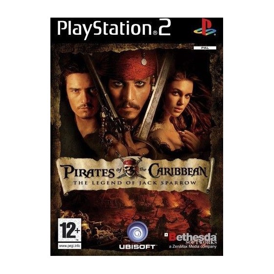 Pirates Of The Caribbean The Legend Of Jack Sparrow PS2 GAMES Used-Μεταχειρισμένο