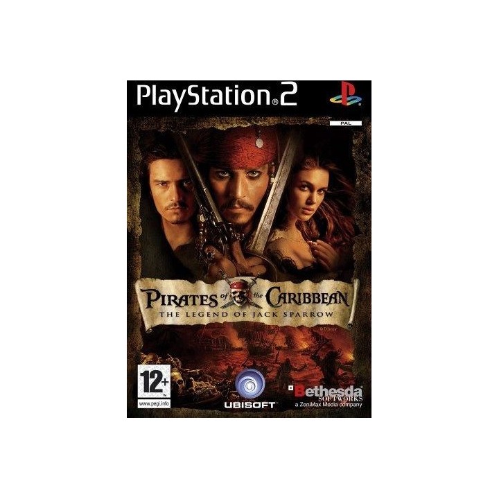 Pirates Of The Caribbean The Legend Of Jack Sparrow PS2 GAMES Used-Μεταχειρισμένο