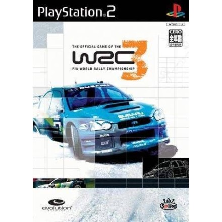 WRC 3 FIA World Rally Championship PS2 GAMES Used-Μεταχειρισμένο