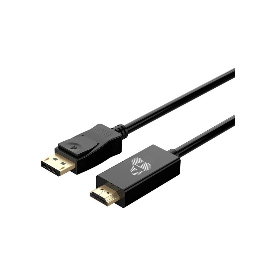 POWERTECH καλώδιο DisplayPort σε HDMI CAB-DP059, 1080p, 1.8m, μαύρο