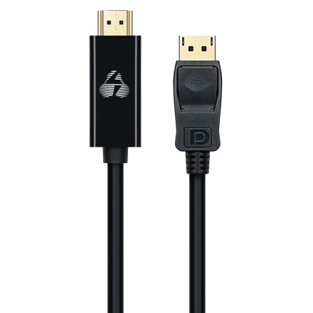 POWERTECH καλώδιο DisplayPort σε HDMI CAB-DP059, 1080p, 1.8m, μαύρο