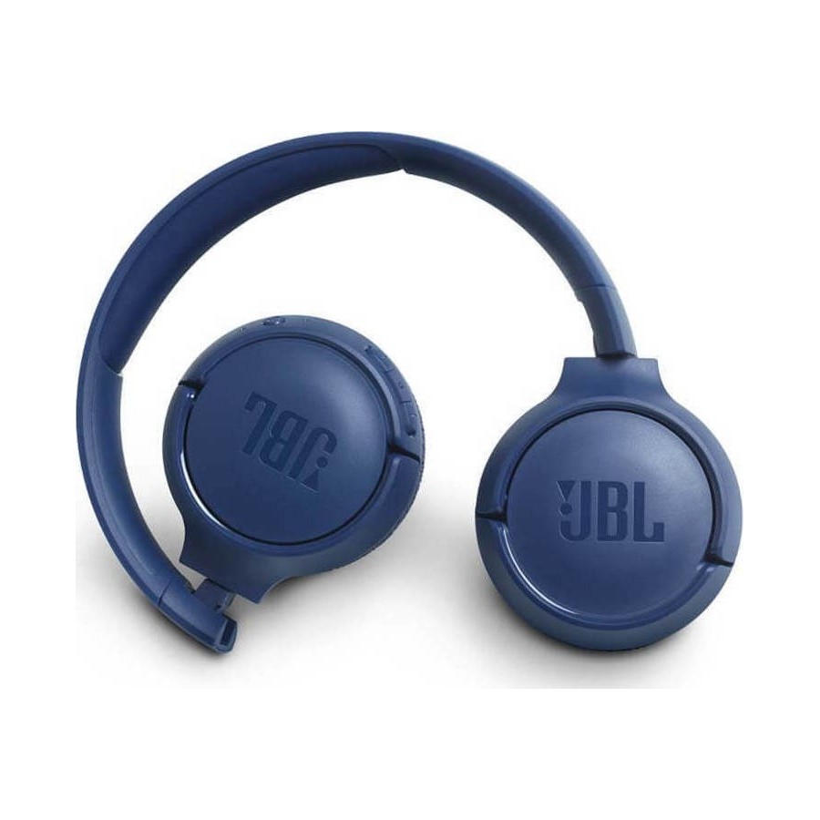 JBL Tune 500BT, OnEar Bluetooth Headphones with Earcup controls χρώμα Μπλέ (JBLT500BTBLU)
