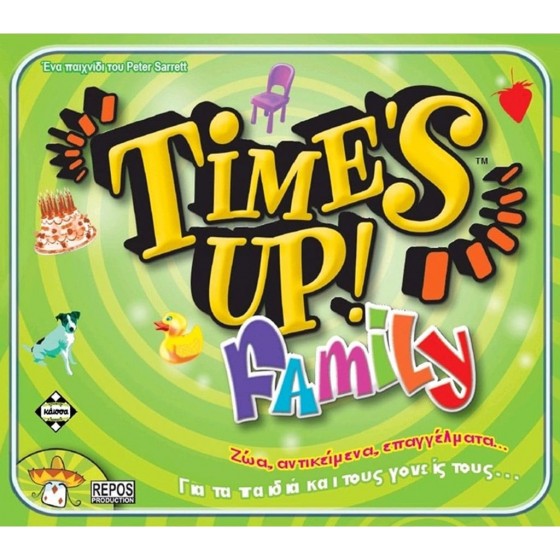 Kaissa Επιτραπέζιο Παιχνίδι Time's Up Family για 4+ Παίκτες 8+ Ετών(KA111601)