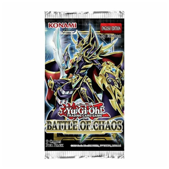 Yu-Gi-Oh! Battle of Chaos Booster Pack (9 Cards) KONAMI (KON942673) Φακελάκι