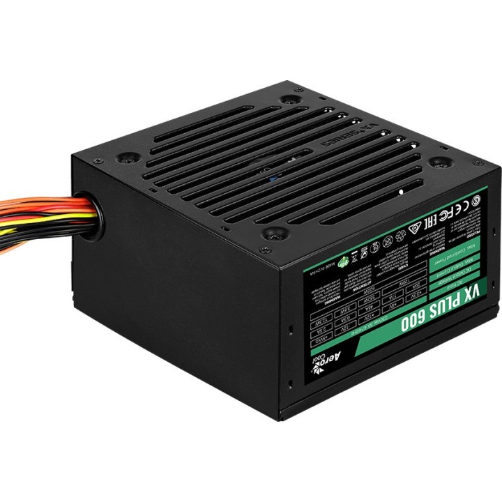 Aerocool VX Plus 600W Τροφοδοτικό Υπολογιστή Full Wired