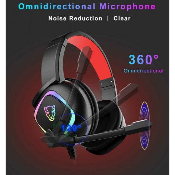 Motospeed G750 Wired gaming headset Black USB