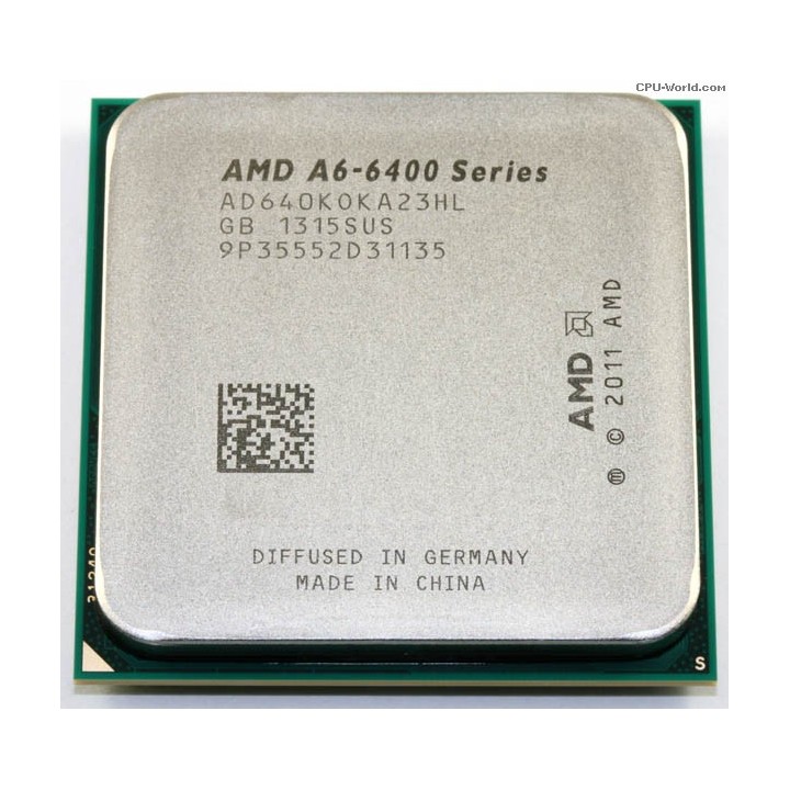 CPU AMD A6 6400K 3.90GHZ BOX Used-Μεταχειρισμένος