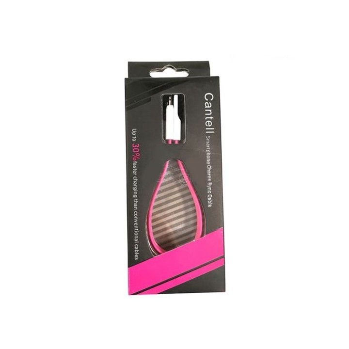 Cable for IPhone 5 / 5S IPAD4 / Mini 1:22 5 cm Cantell σε διάφορα χρώματα