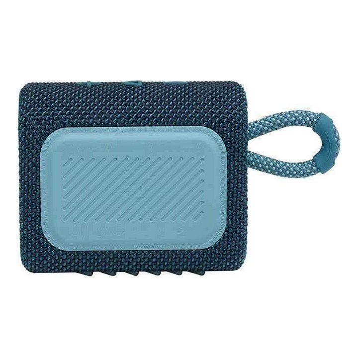 JBL Go 3 Αδιάβροχο Ηχείο Bluetooth 4.2W με 5 ώρες Λειτουργίας Blue(JBLGO3BLU)