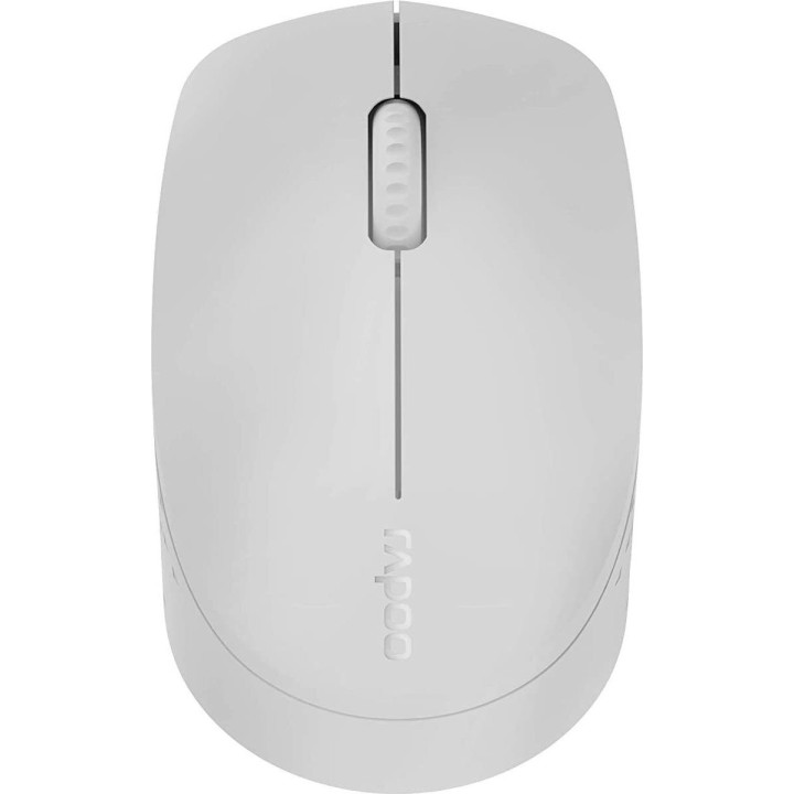 Rapoo M100 Silent Ασύρματο και Bluetooth Ποντίκι Multi-mode Γκρι