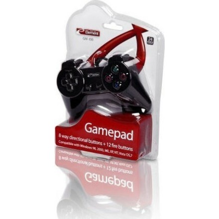 Element GM-100 Gamepad - CONTROLLER FOR PC Χειριστήριο Joypad για Υπολογιστή PC USB 