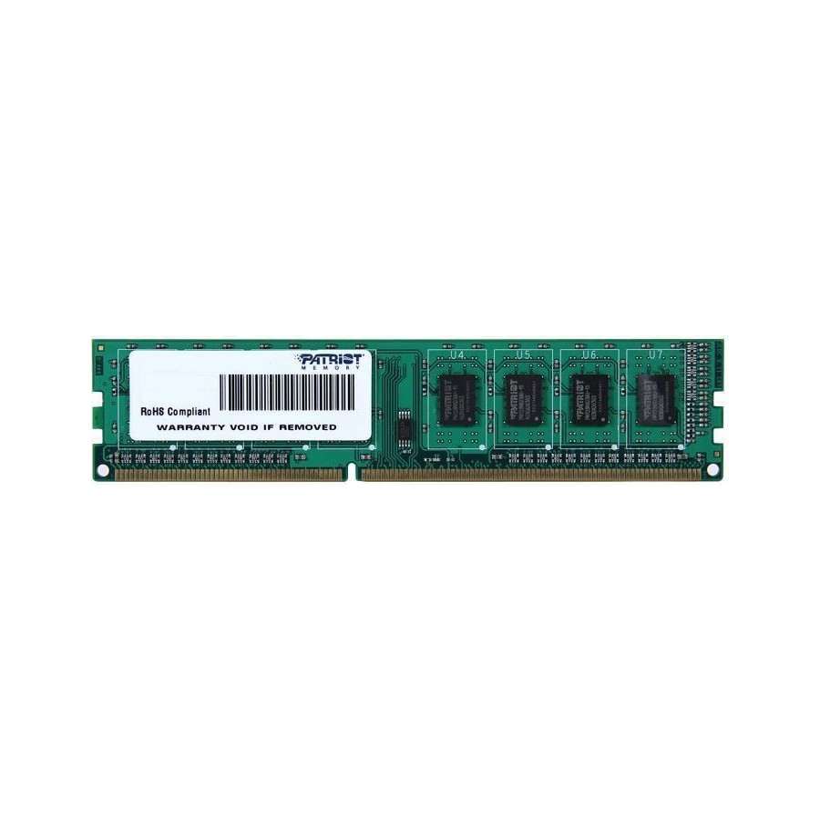 Patriot 8GB DDR3 RAM με Συχνότητα 1600MHz για Desktop