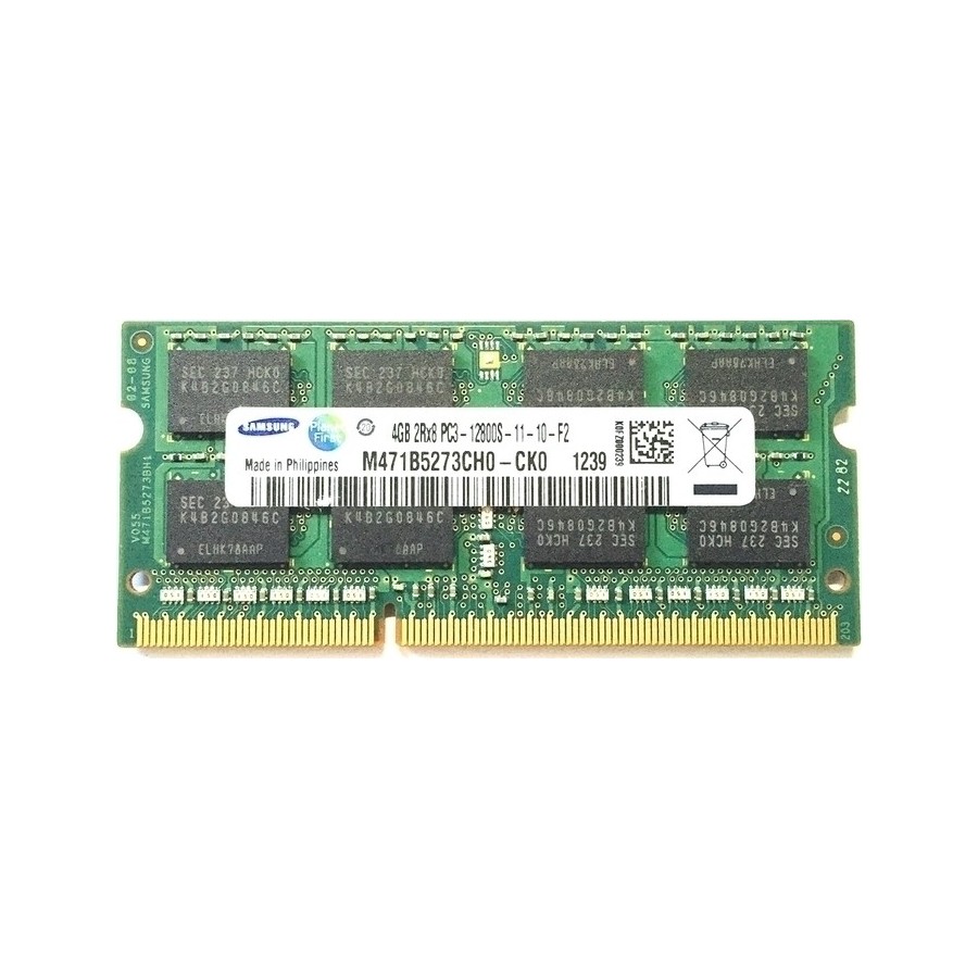 Samsung 4GB DDR3 RAM με Συχνότητα 1600MHz για Laptop(M471B5273CH0-CK0)