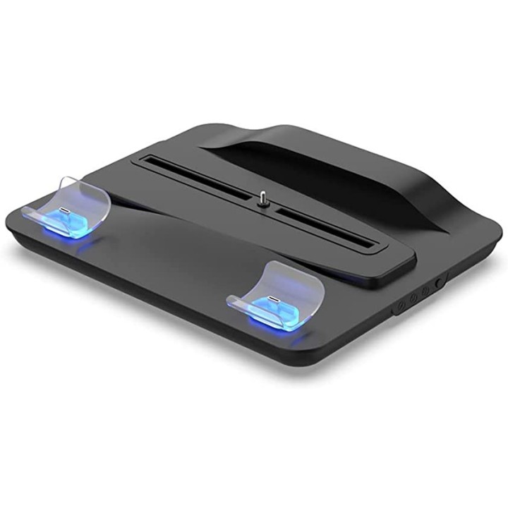 DOBE Multifunctional Cooling Stand, Βάση Φόρτισης Χειριστηρίων και Ψύξης Κονσόλας για PS5 Black (TP5-05102)