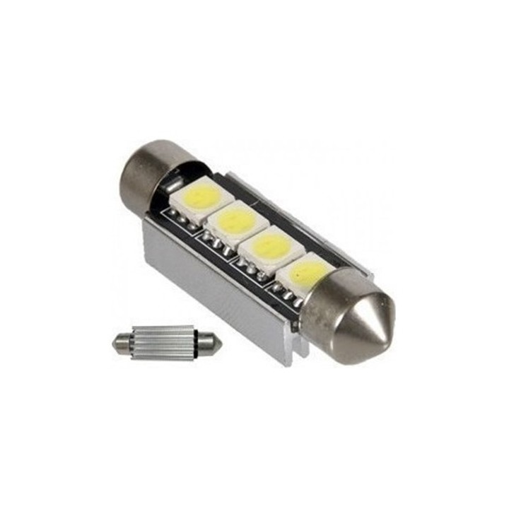 Λάμπες Πλαφονιέρας 39mm LED FESTOON 5050 12V CANBUS ΣΕΤ 2 TEM