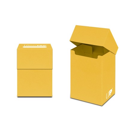 YU-GI-OH  DECK BOX  Yellow-Κίτρινο