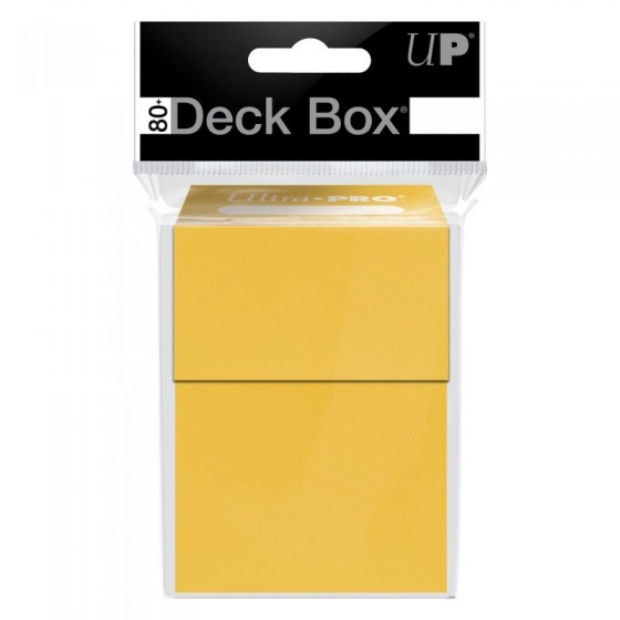 YU-GI-OH  DECK BOX  Yellow-Κίτρινο