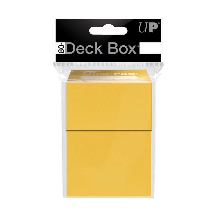 YU-GI-OH  DECK BOX  Yellow-Κίτρινο