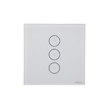 Heleco Διακόπτης Dimmer WiFi Χωνευτός