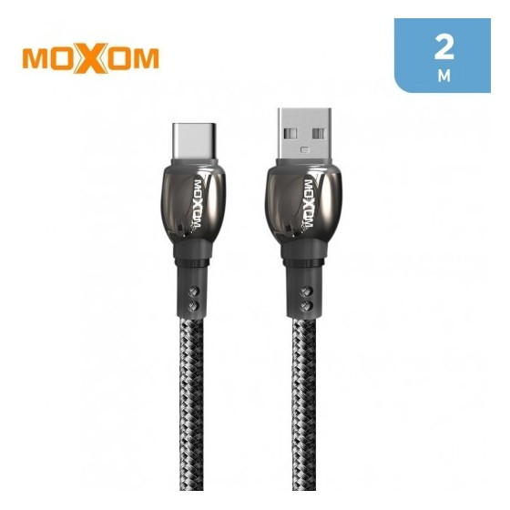 Καλώδιο Σύνδεσης/Φόρτισης Moxom Braided Cable Type C 2.4A (2m) MX-CB42 