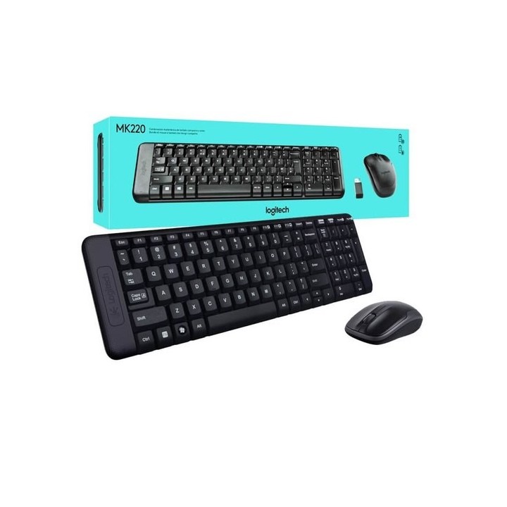 LOGITECH Keyboard/Mouse Wireless MK220 (920-003157) EN/GR