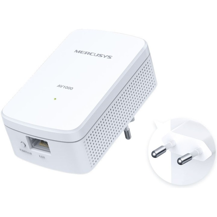 Mercusys AV1000 Gigabit Powerline Starter Kit Ver1.0 (MP500 KIT) (MERMP500KIT)