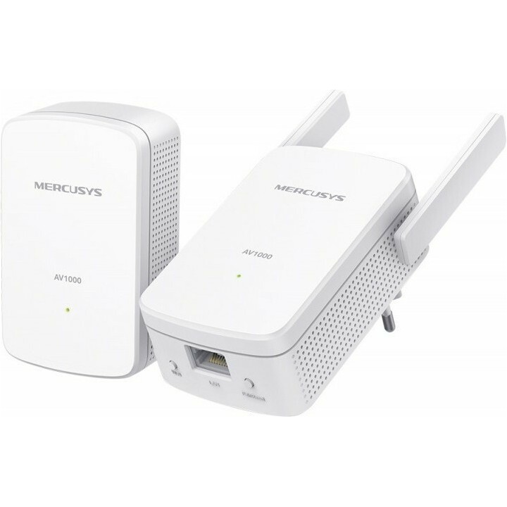 Mercusys AV1000 Gigabit Powerline Wi-Fi Extender Ver1.0 (MP510 KIT) (MERMP510KIT)