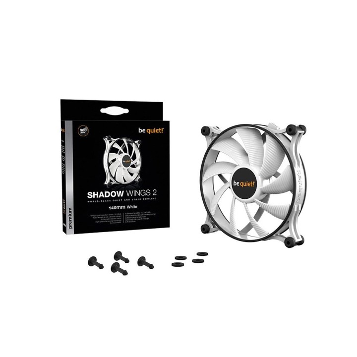 be quiet! Shadow Wings 2 case fan 140mm White (BL090) (BQTBL090)
