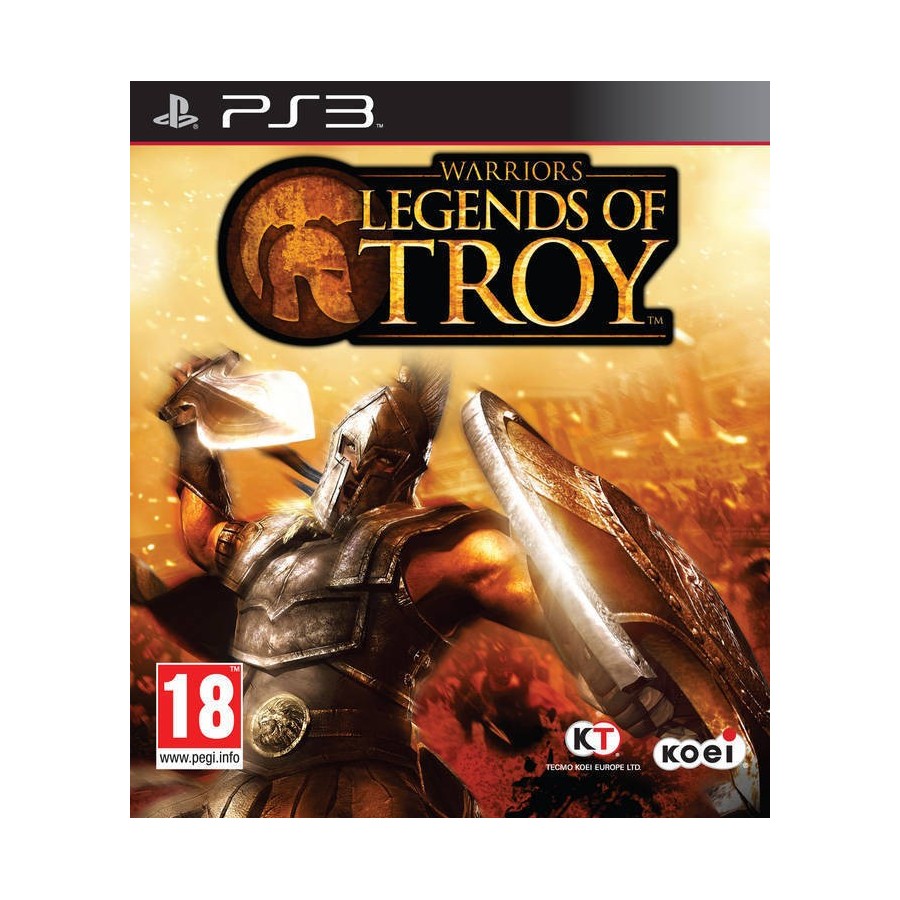 Warriors: Legends of Troy PS3 Game Used-Μεταχειρισμένο(BLES-01183)