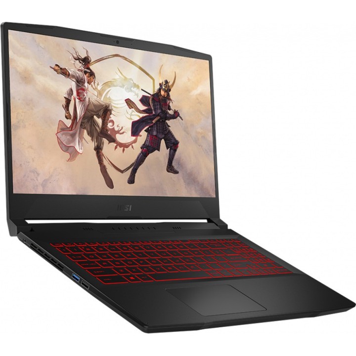 MSI Katana GF66 11UC (i5-11400H/8GB/512GB/GeForce RTX 3050/FHD/W10 Home) Black