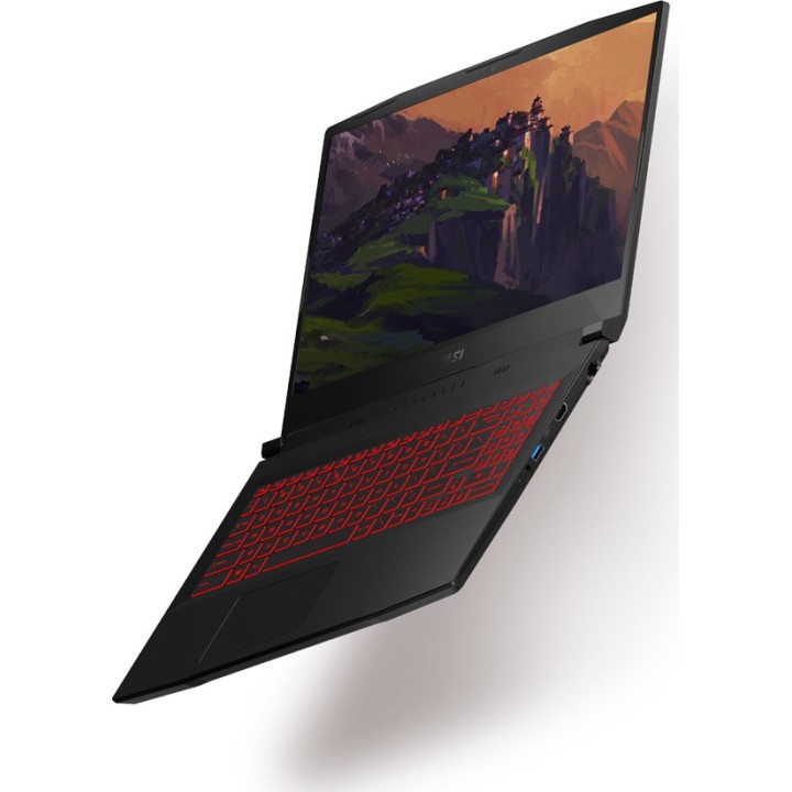 MSI Katana GF66 11UC (i5-11400H/8GB/512GB/GeForce RTX 3050/FHD/W10 Home) Black
